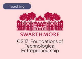 CS17: Foundations of Technological Entrepreneurship Instructor
